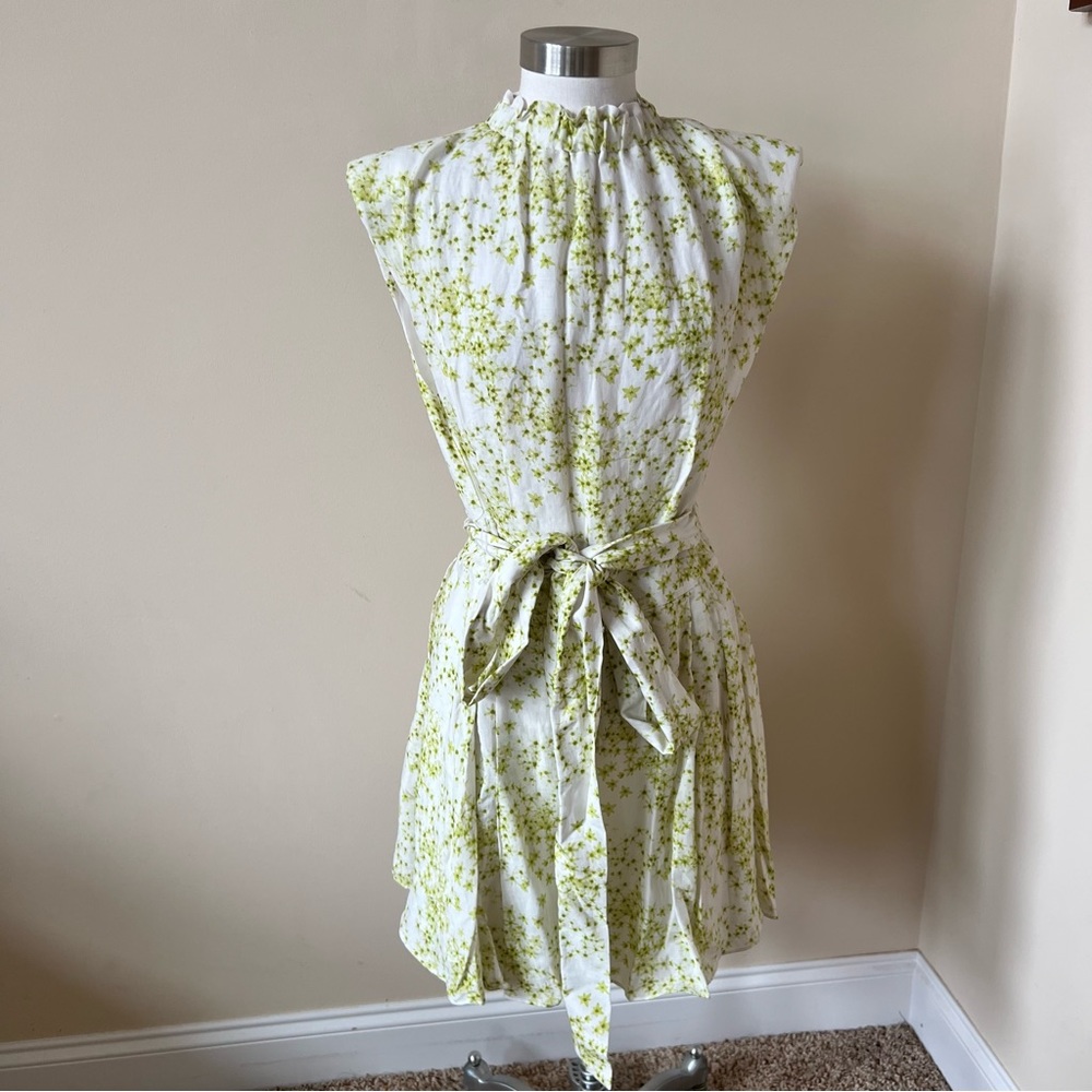 All Saints White and Yellow Floral Dress - Picture 3 of 10